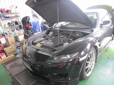 RX-8カー用品取り付け